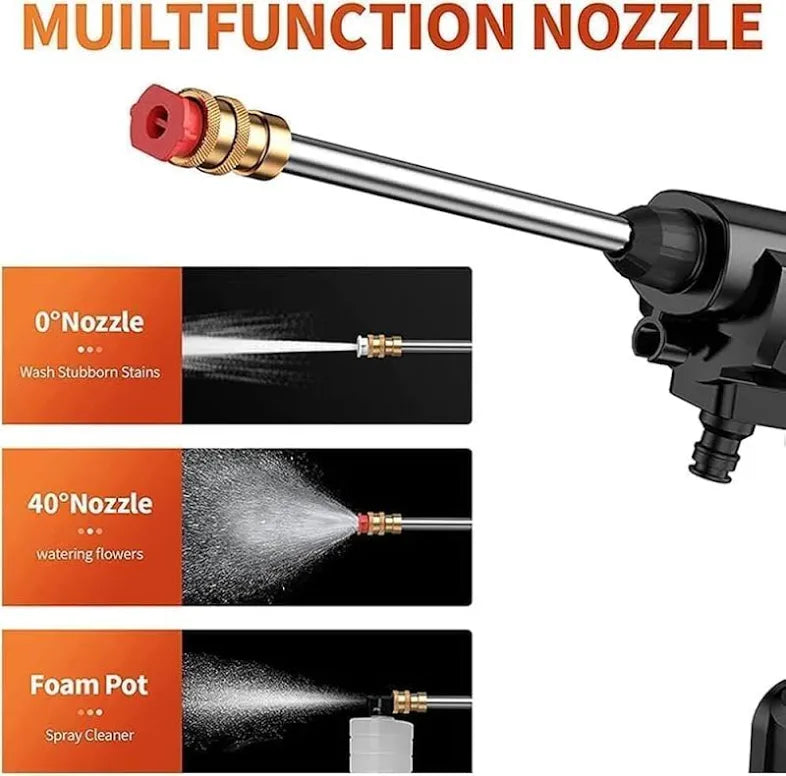 Cordless High-Pressure Washer with Dual 48V Battery Power